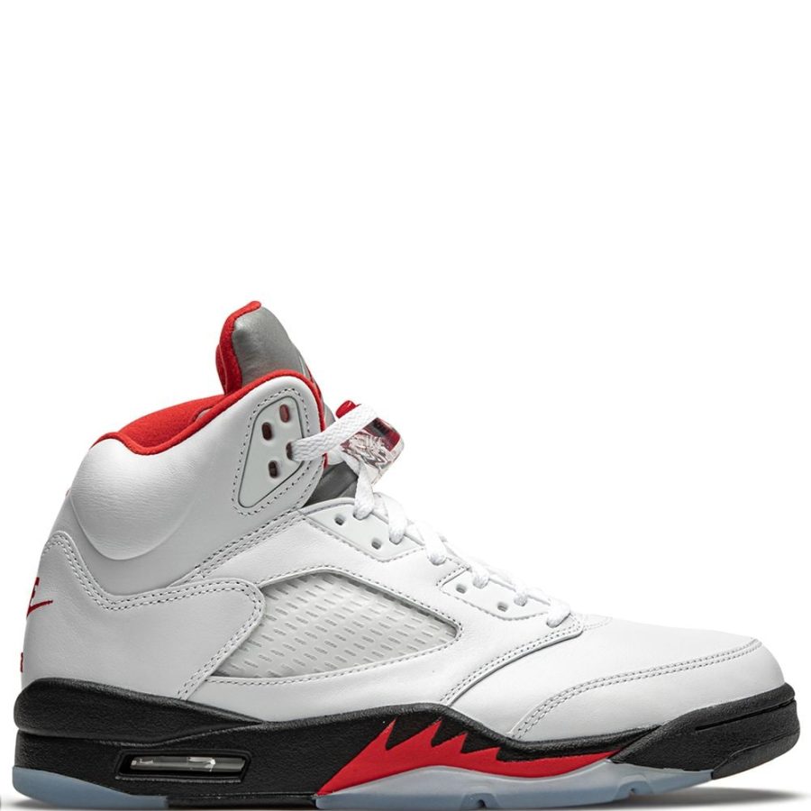Air Jordan 5 Retro "Fire Red Silver Tongue 2020" sneakers