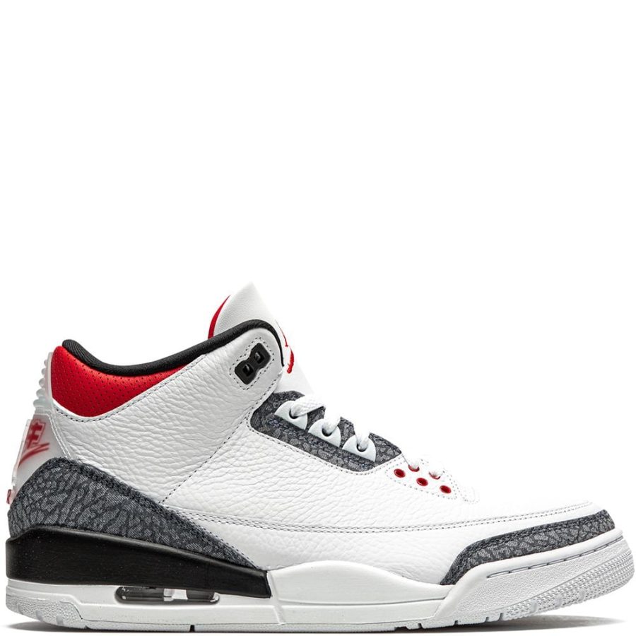 Air Jordan 3 Retro SE-T Denim "Japan Exclusive - Fire Red" sneakers