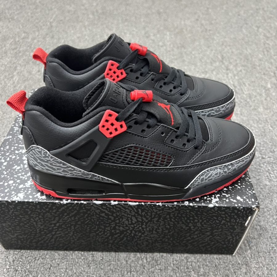 Air Jordan 3.5 Spizike Low "Black Red"