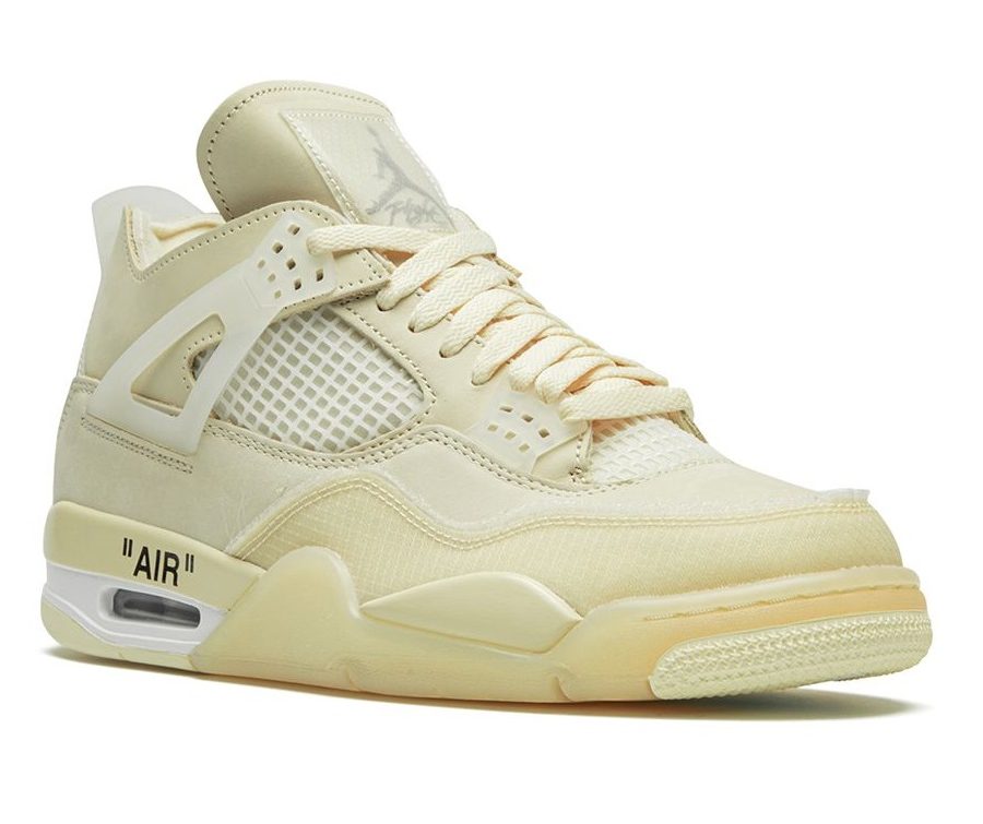 Air Jordan 4 Off-White Retro Sail