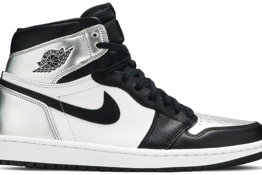Air Jordan 1 High Og 'silver Toe' Cd0461-001