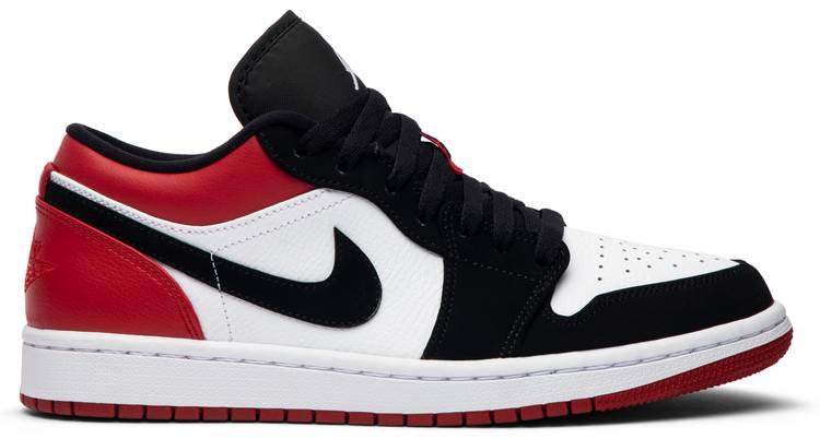 Air Jordan 1 Low Black Toe' 553558-116