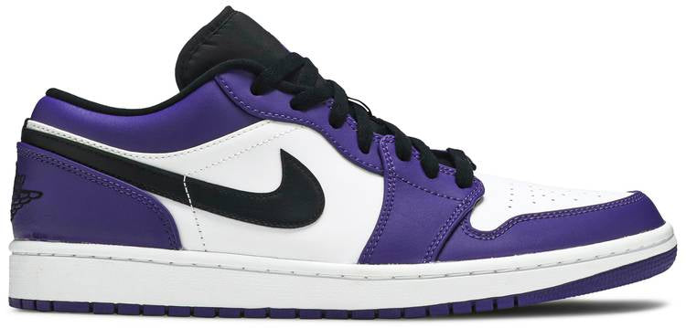 Air Jordan 1 Low Court Purple' 553558-500
