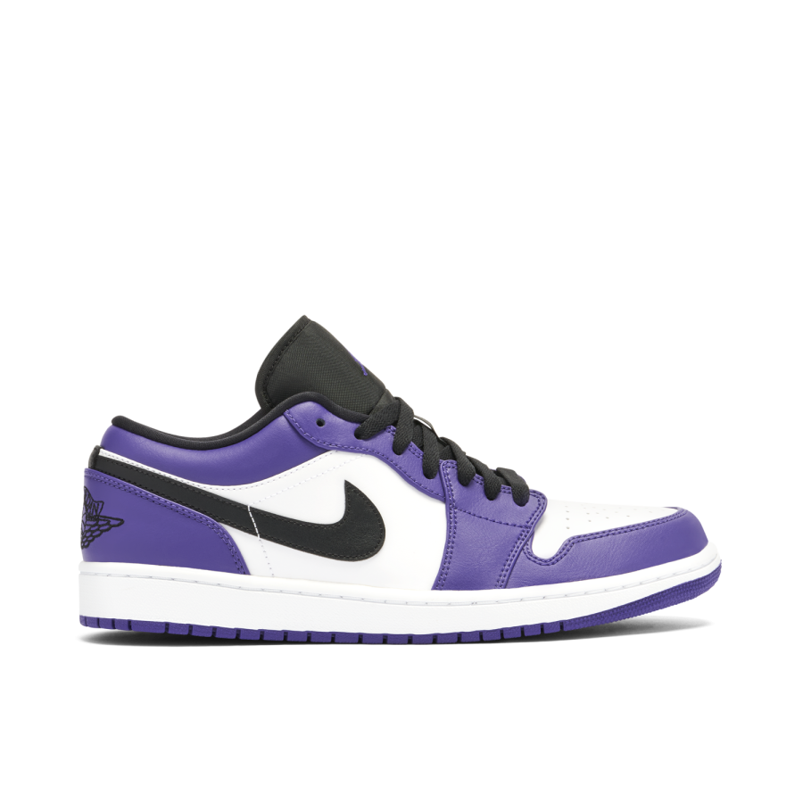 Air Jordan 1 Low Court Purple White 553558-500
