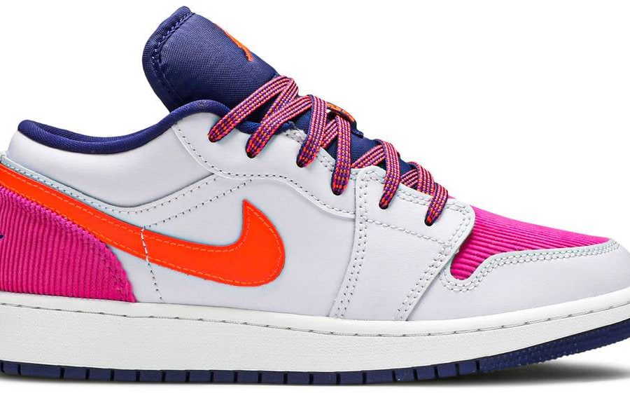 Air Jordan 1 Low Gs Fire Pink Hyper Crimson 554723-502