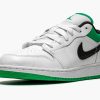 Air Jordan 1 Low Gs white / Stadium Green