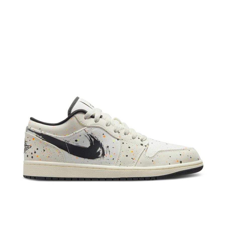 Air Jordan 1 Low Paint Splatter Brushstroke Dm3528-100