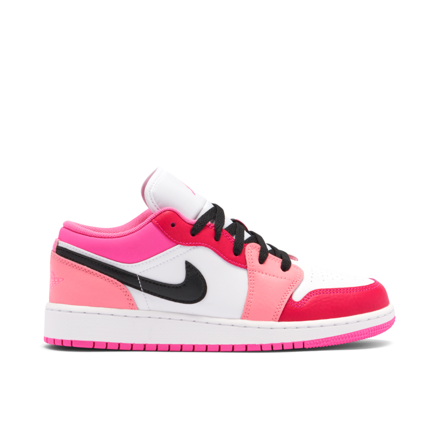 Air Jordan 1 Low Pink Red Gs 553560-162