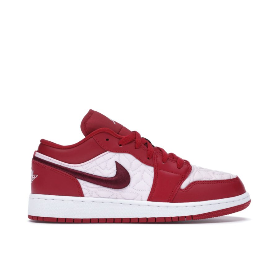 Air Jordan 1 Low Red Quilt Gs Db3621-600