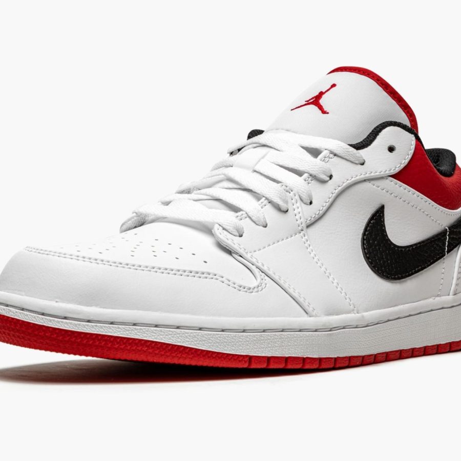 Air Jordan 1 Low White Gym Red 553560-118