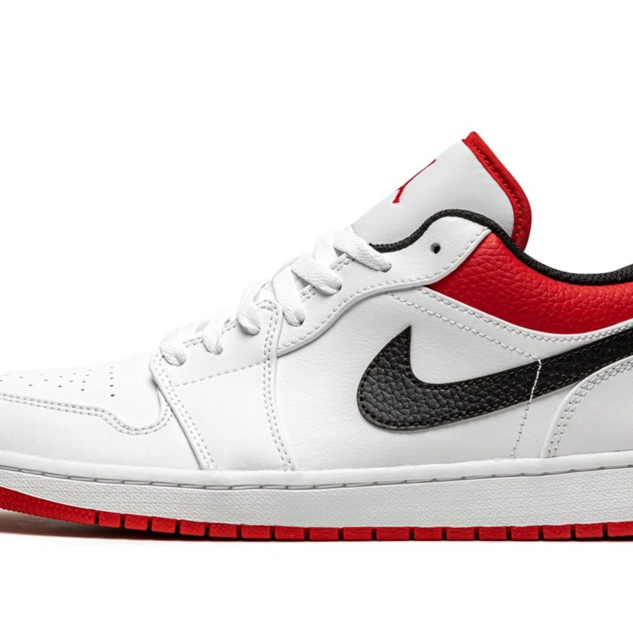 Air Jordan 1 Low "white / Gym Red"