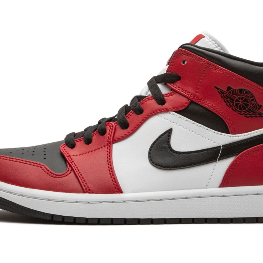 Air Jordan 1 Mid chicago Black Toe