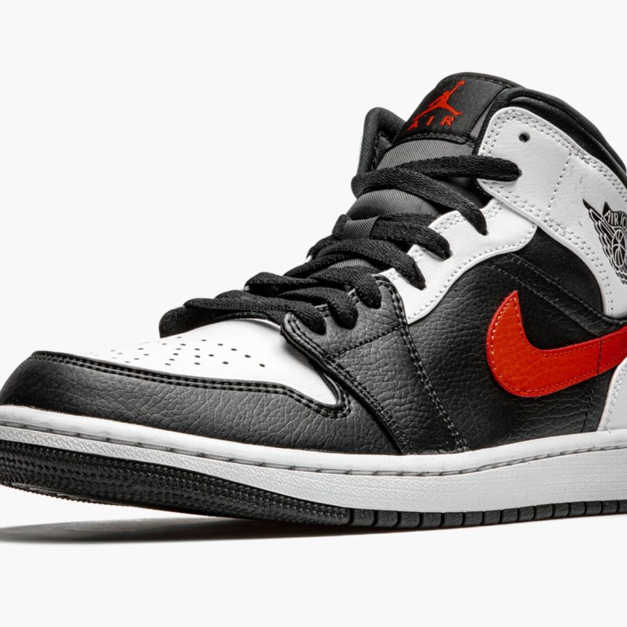 Air Jordan 1 Mid chile Red 554724-075