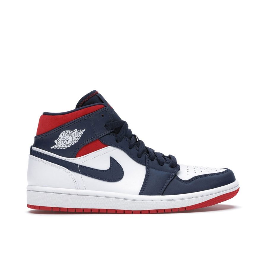 Air Jordan 1 Mid Gs Olympic Bq6931-104