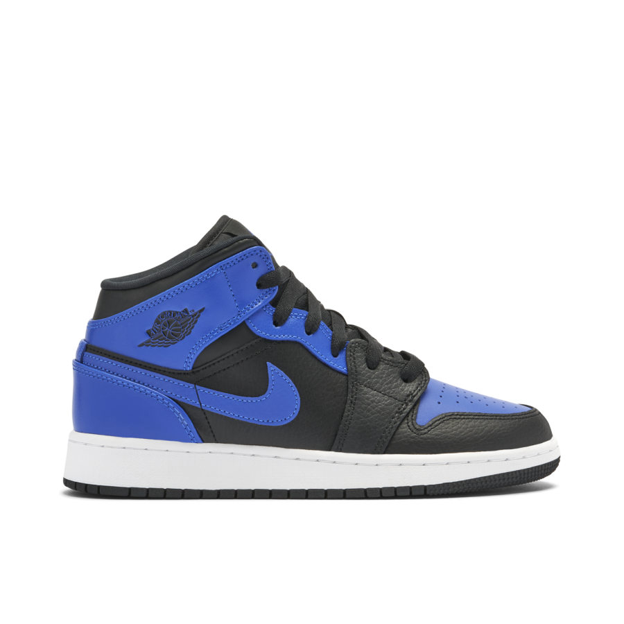 Air Jordan 1 Mid Hyper Royal Gs 554725-077