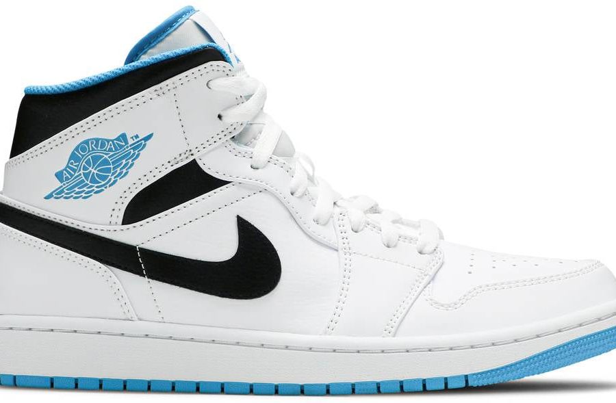 Air Jordan 1 Mid laser Blue 554724-141