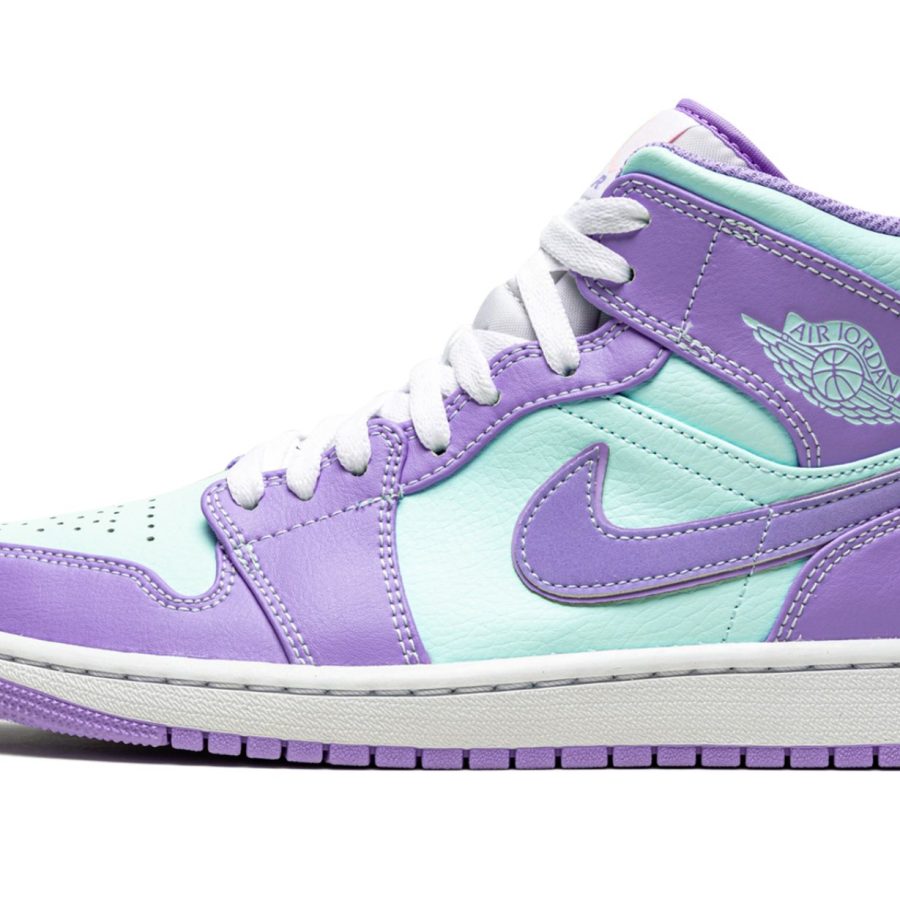 Air Jordan 1 Mid purple Pulse / Glacier Blue
