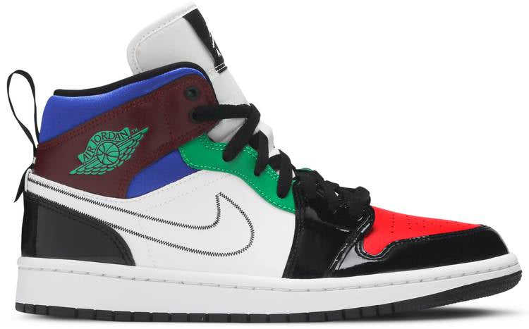 Air Jordan 1 Mid Se Multi-color Db5454-001