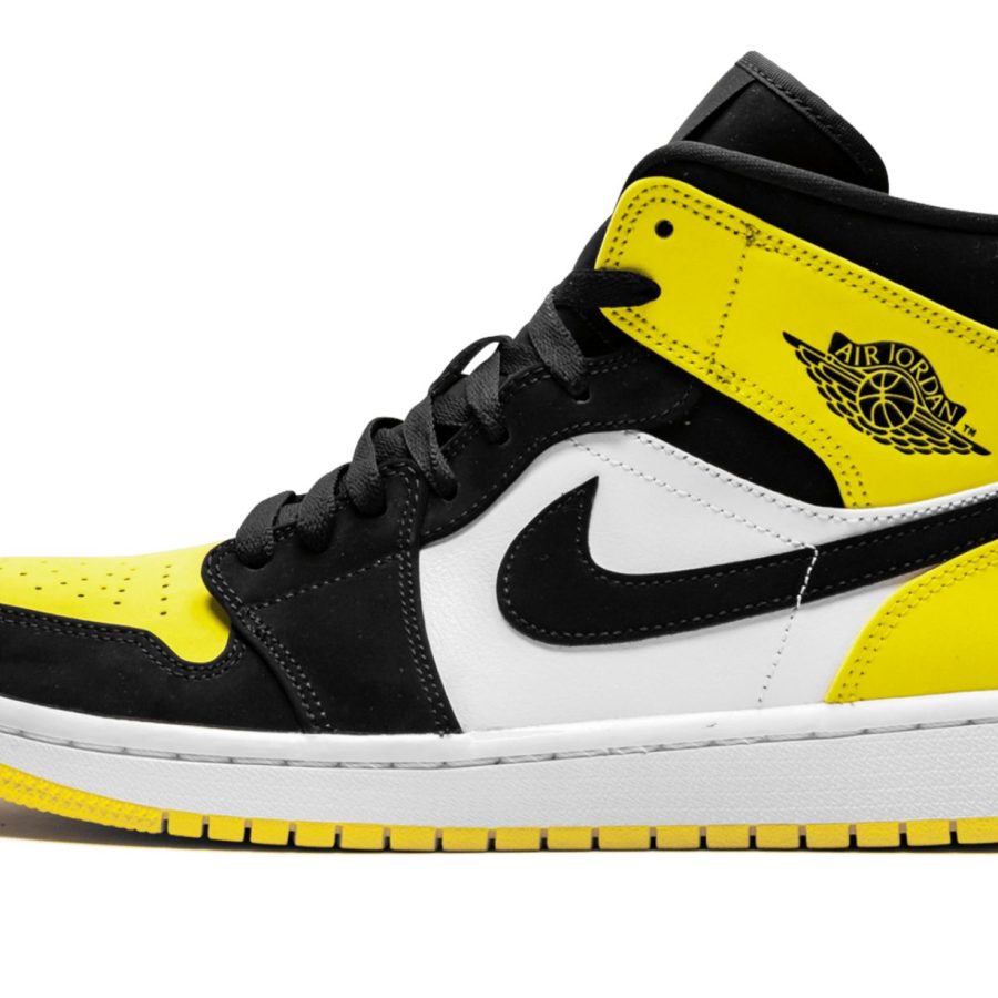 Air Jordan 1 Mid Se yellow Toe