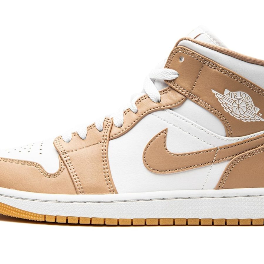 Air Jordan 1 Mid tan / Gum