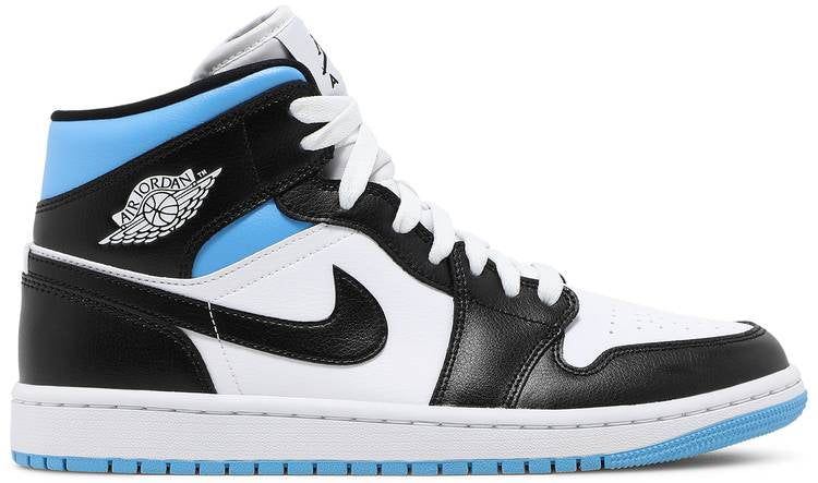 Air Jordan 1 Mid University Blue Bq6472-102