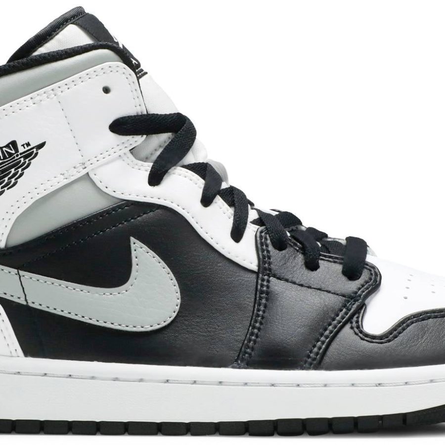 Air Jordan 1 Mid White Shadow 554724-073