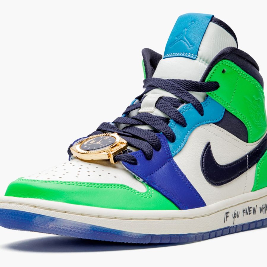 Air Jordan 1 Mid Wmns melody Ehsani - Fearless
