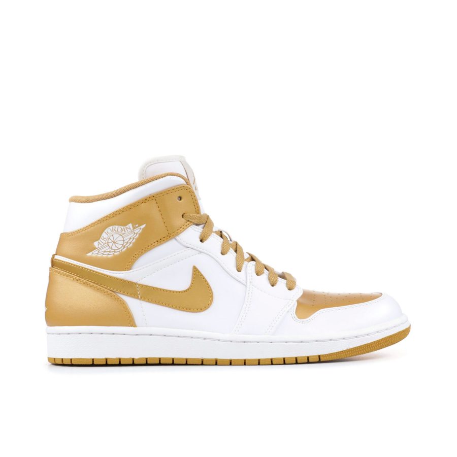 Air Jordan 1 Phat White Metallic Gold 364770-130