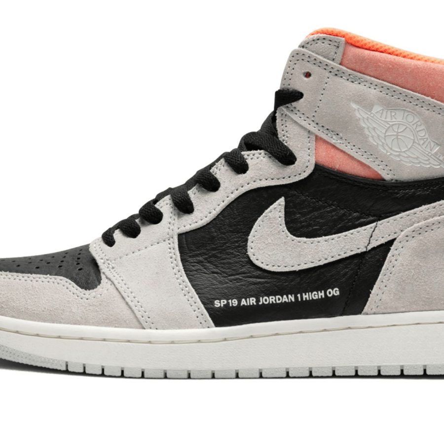Air Jordan 1 Retro High Og neutral Grey/hyper Crimson