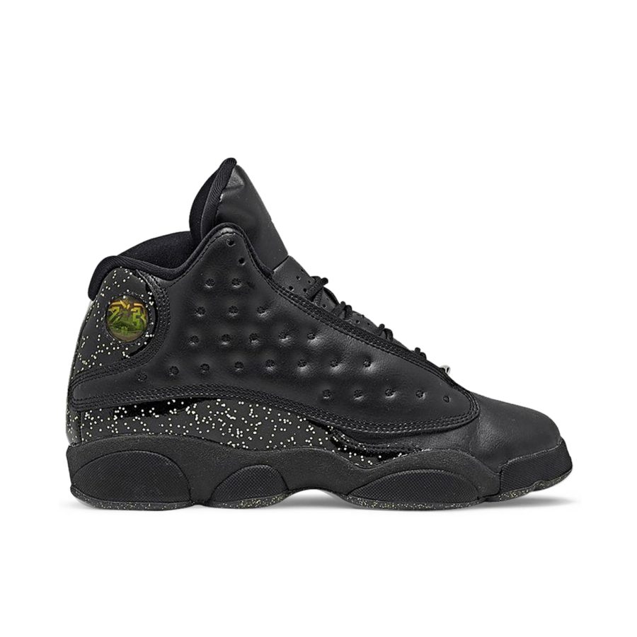 Air Jordan 13 Black Metallic Gold Gs Dc9443-007