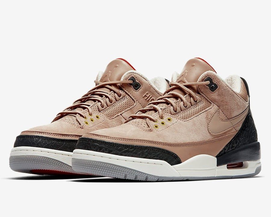 Air Jordan 3 Jth Bio Beige Suede