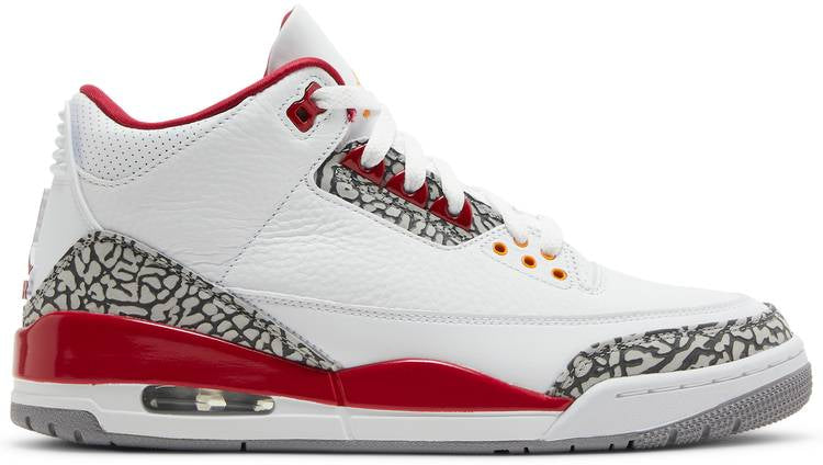 Air Jordan 3 Retro cardinal Red Ct8532-126