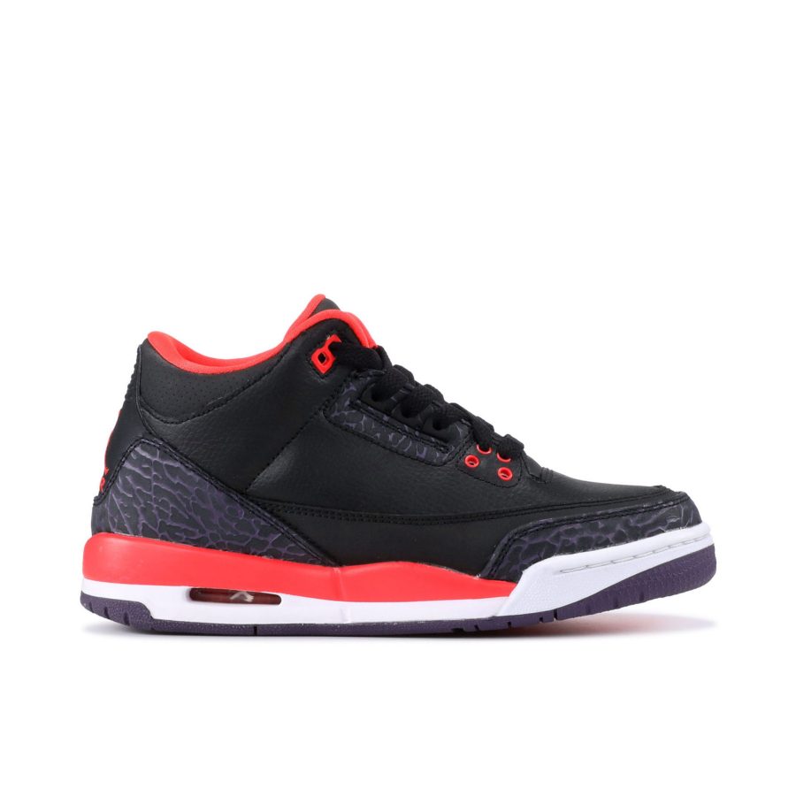 Air Jordan 3 Retro Gs Crimson 398614-005