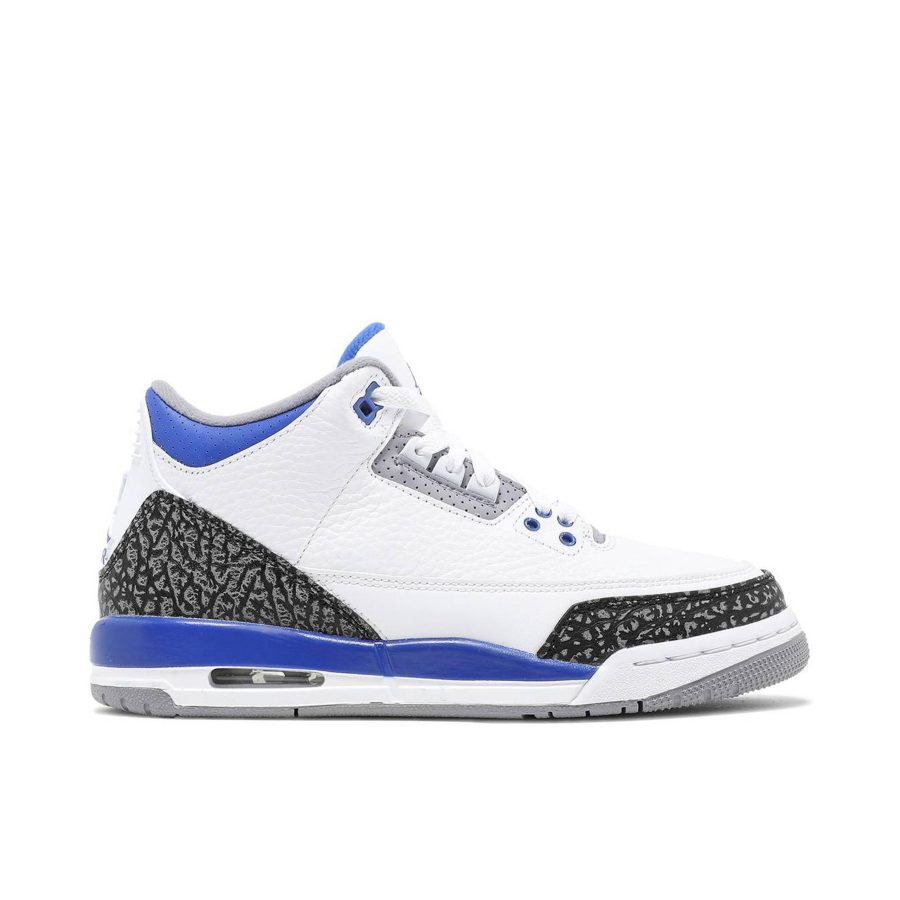 Air Jordan 3 Retro Racer Blue Gs 398614-175