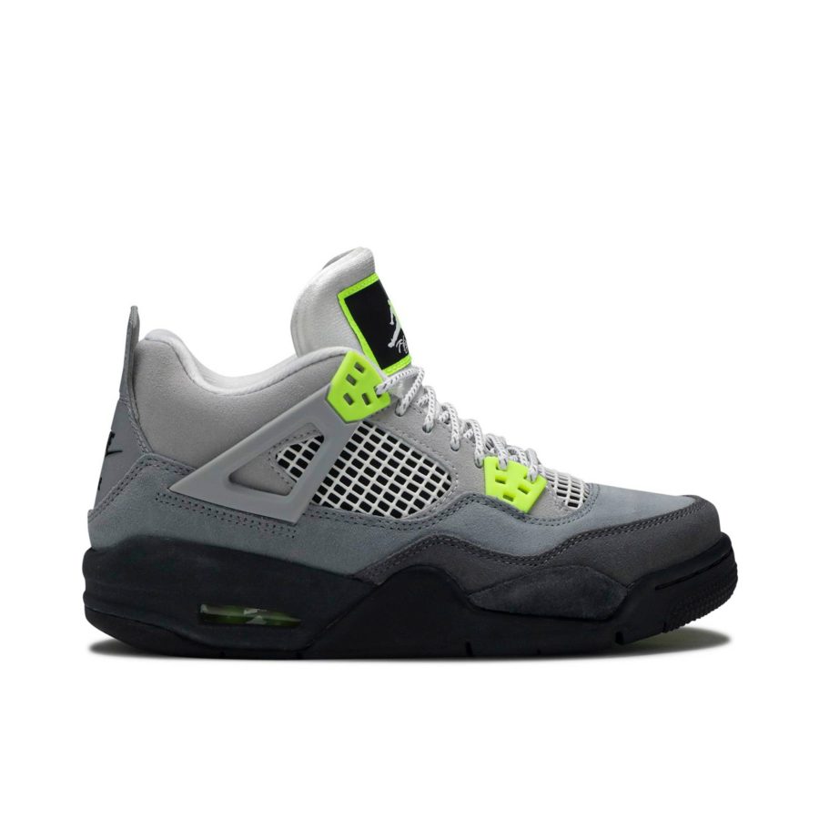 Air Jordan 4 95 Neon Grey Se Gs Ct5343-007