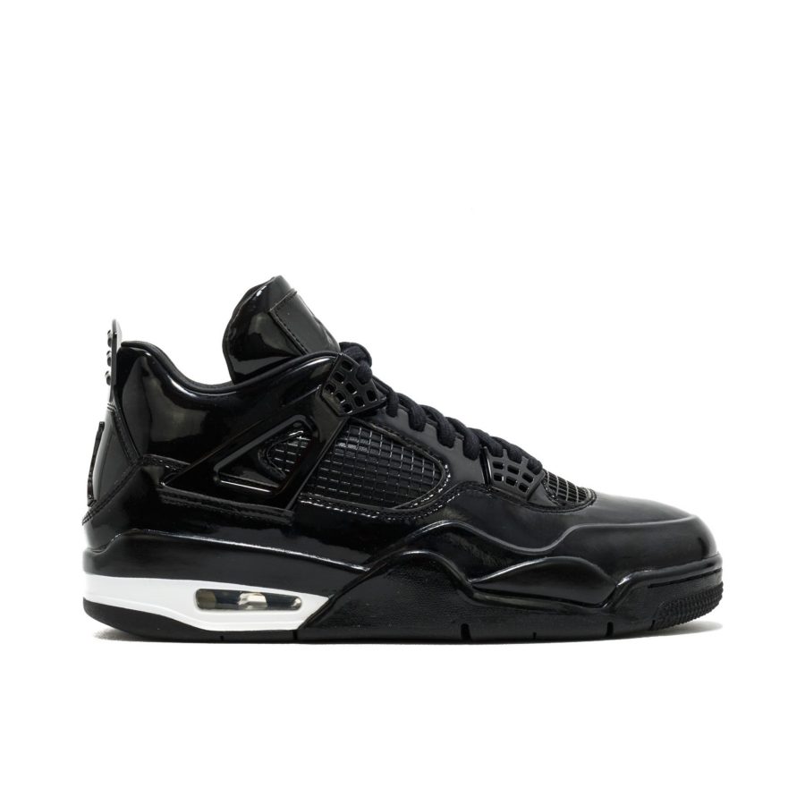 Air Jordan 4 Retro 11lab4 Black Patent Leather 719864-010