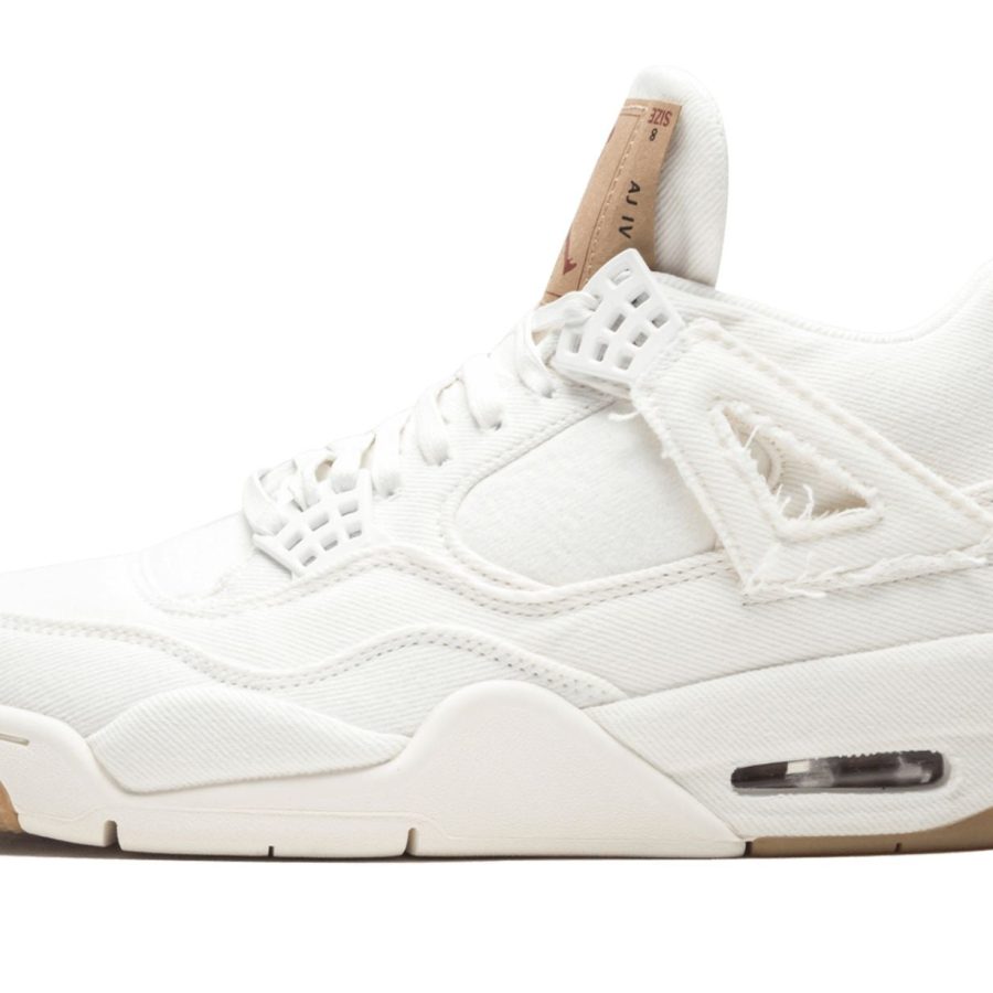 Air Jordan 4 Retro Levis Nrg white Denim