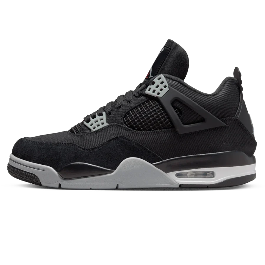 Air Jordan 4 Retro Se Black Canvas