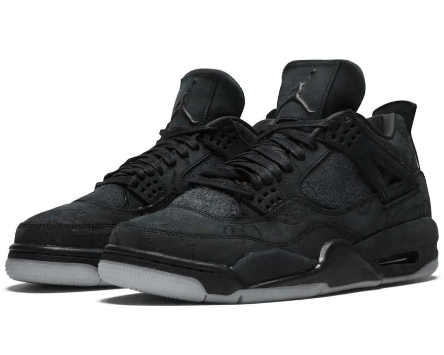 Air Jordan 4 X Kawrs Black
