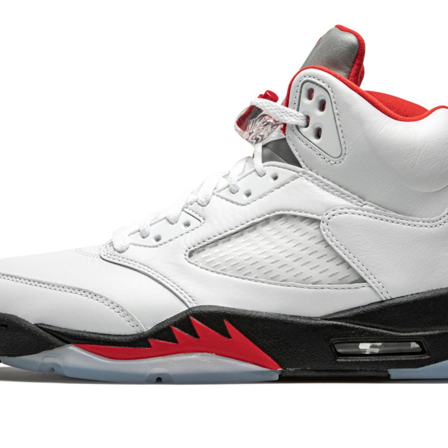 Air Jordan 5 Retro fire Red Silver Tongue 2020