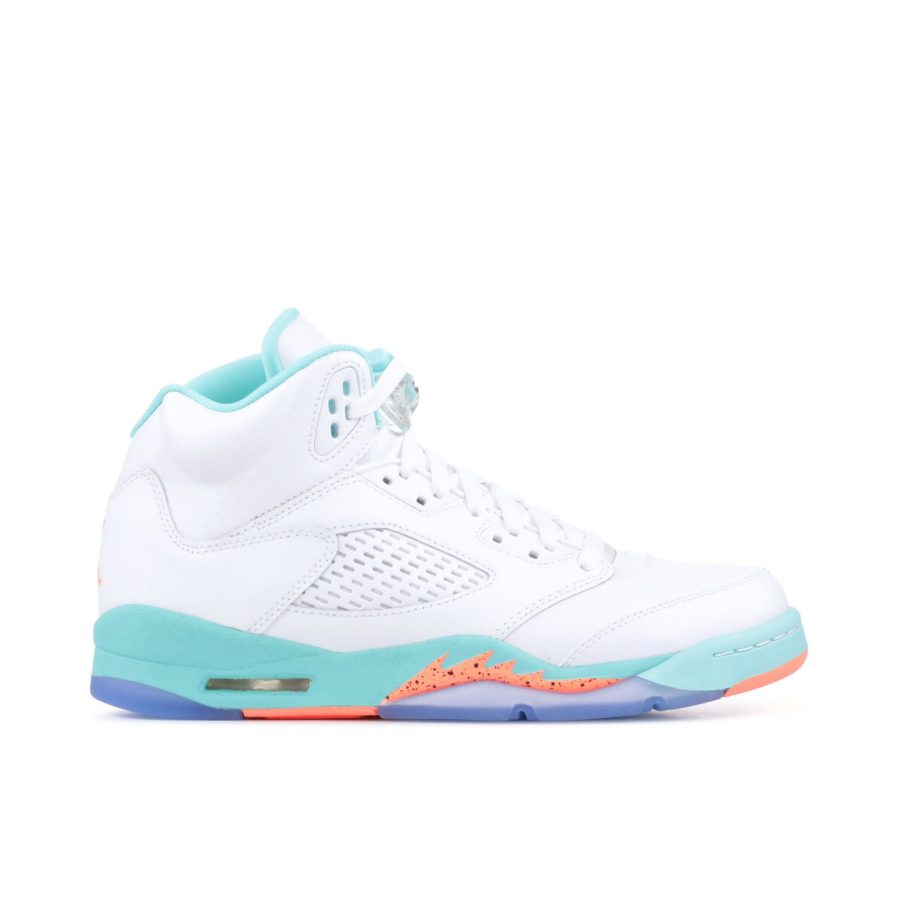 Air Jordan 5 Retro Gs Light Aqua 440892-100
