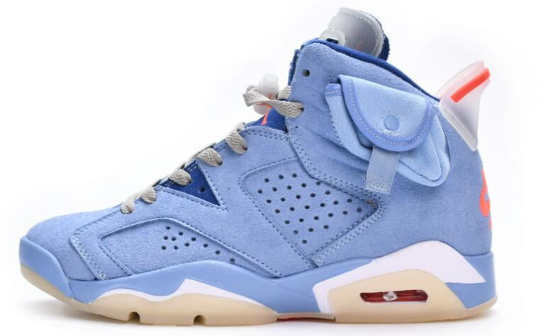 Air Jordan 6 North Carolina Blue Dh0690-400