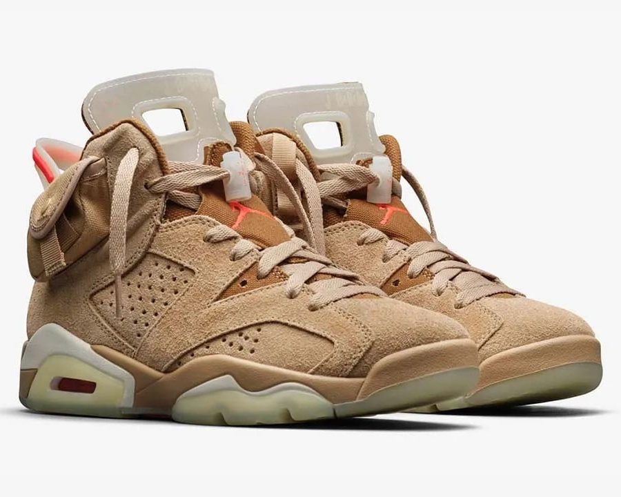 Air Jordan 6 Retro Traviscots British Khaki