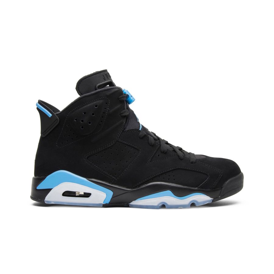 Air Jordan 6 Retro unc Black/university Blue 384664-006