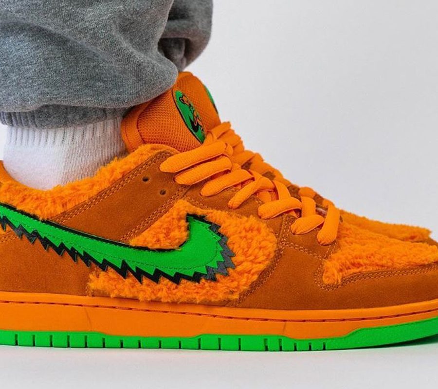 Grateful Dead X Dunk Low Sb Orange Bear Cj5378-800