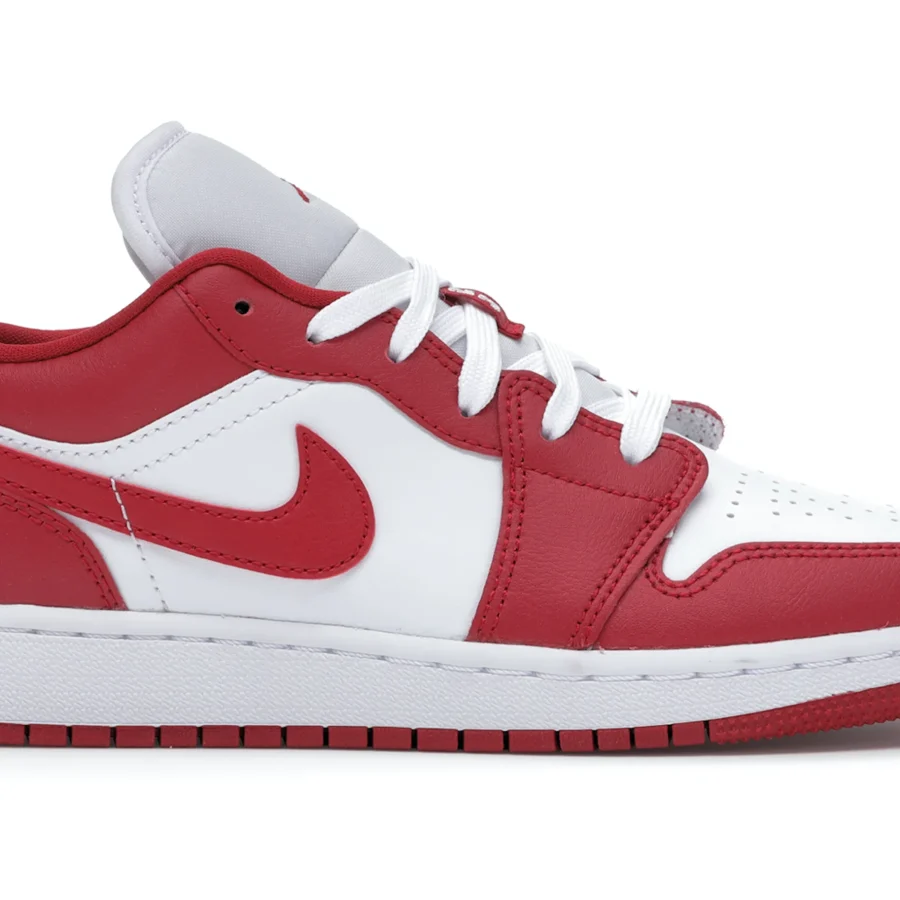 Jordan 1 Low Gym Red White (gs)