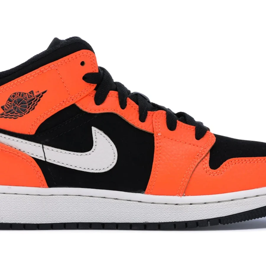Jordan 1 Mid Black Cone (gs)