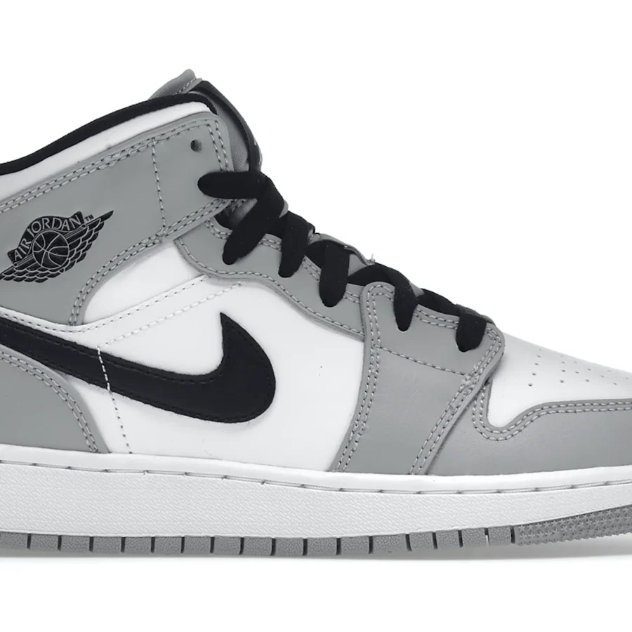 Jordan 1 Mid Light Smoke Grey (gs)