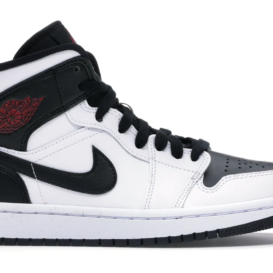 Jordan 1 Mid Reverse Black Toe (womens)