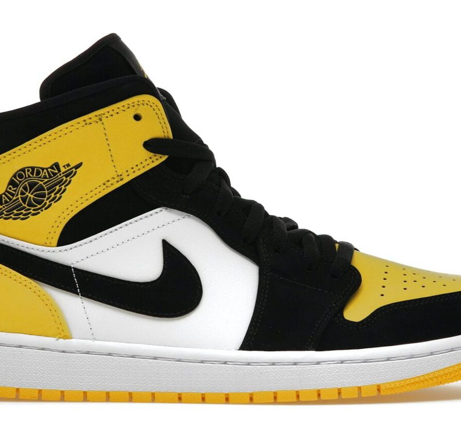 Jordan 1 Mid Se Yellow Toe